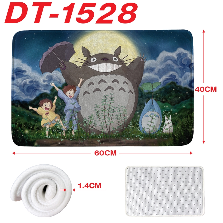 TOTORO Animation full-color carpet floor mat 40x60X1.4cm DT-1528