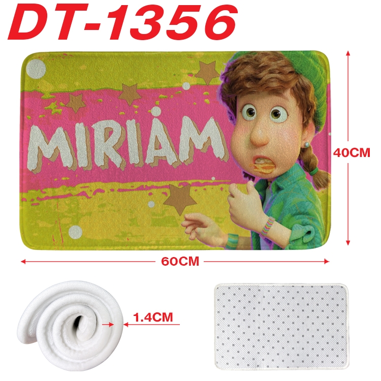 Turning Red Animation full-color carpet floor mat 40x60X1.4cm DT-1356