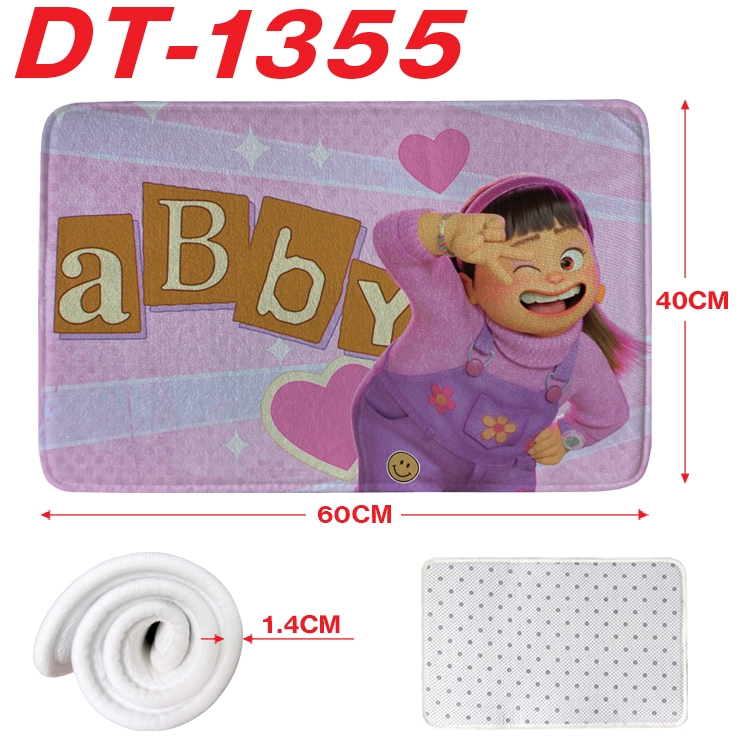 Turning Red Animation full-color carpet floor mat 40x60X1.4cm DT-1355