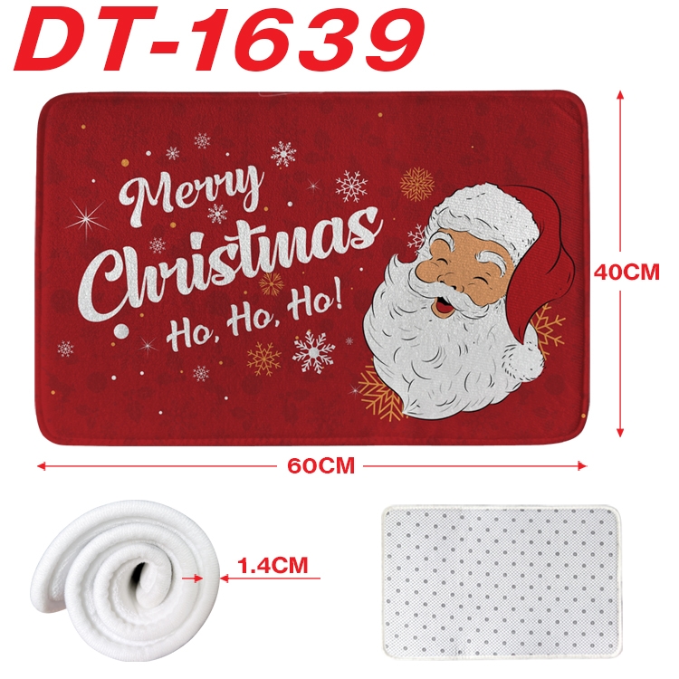 Christmas Cartoon full-color carpet floor mat 40x60X1.4cm DT-1639