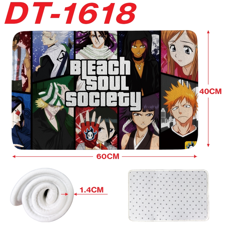 Bleach Animation full-color carpet floor mat 40x60X1.4cm DT-1618