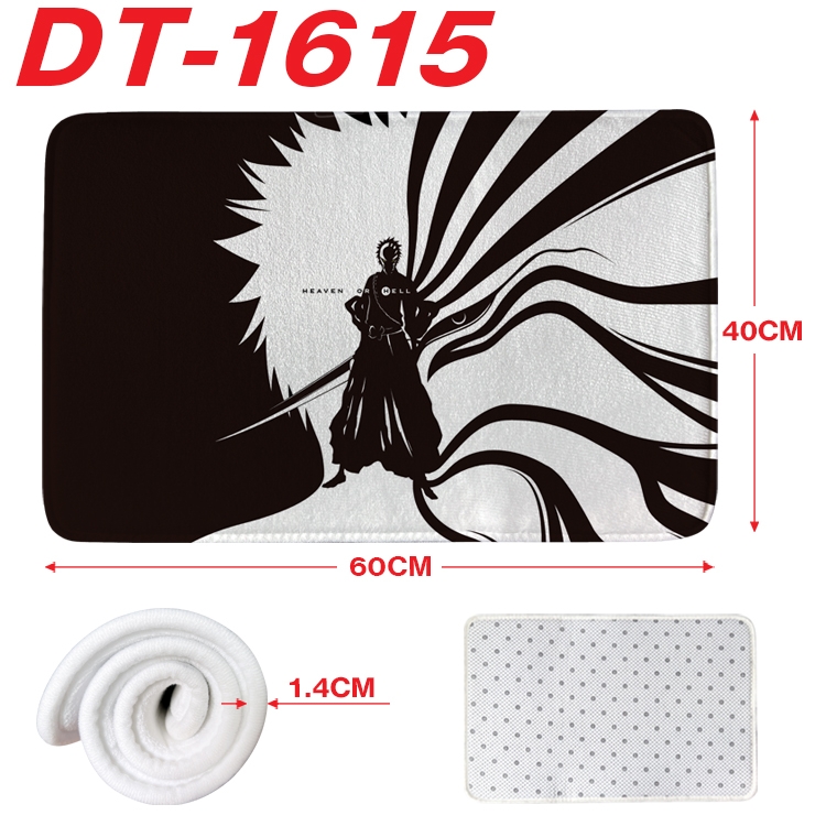 Bleach Animation full-color carpet floor mat 40x60X1.4cm DT-1615