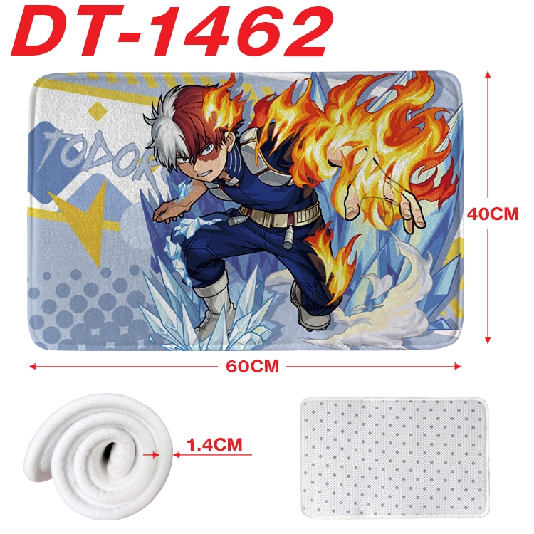 My Hero Academia Animation full-color carpet floor mat 40x60X1.4cm DT-1462