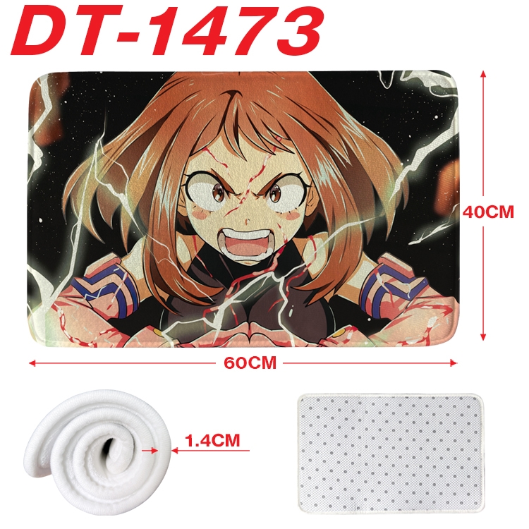 My Hero Academia Animation full-color carpet floor mat 40x60X1.4cm DT-1473