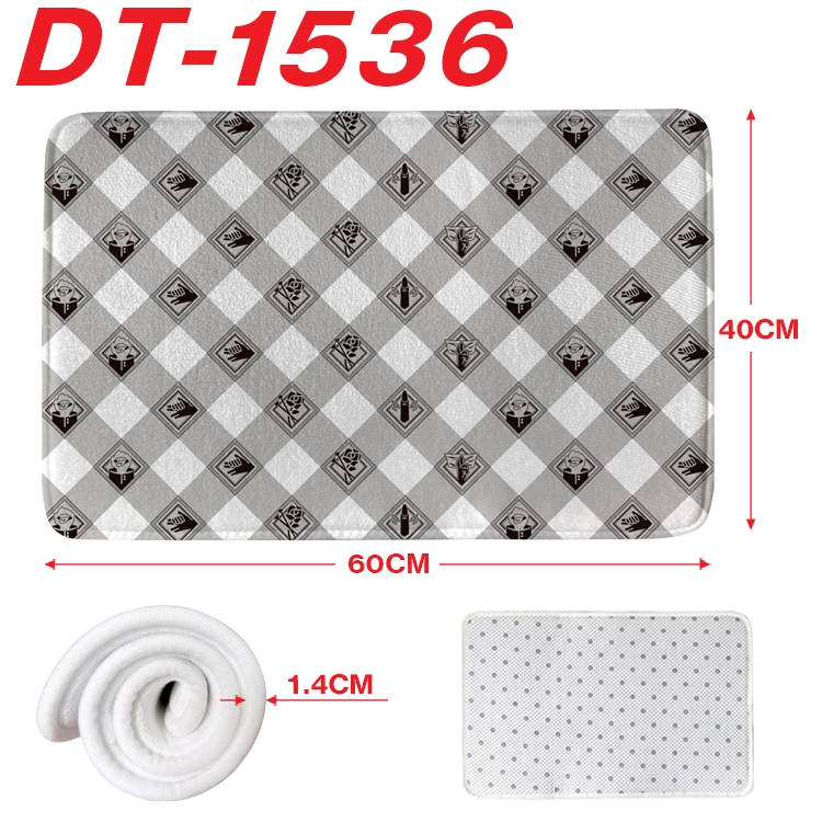 Jujutsu Kaisen Animation full-color carpet floor mat 40x60X1.4cm DT-1536