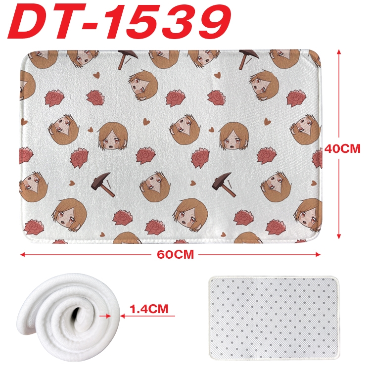 Jujutsu Kaisen Animation full-color carpet floor mat 40x60X1.4cm DT-1539