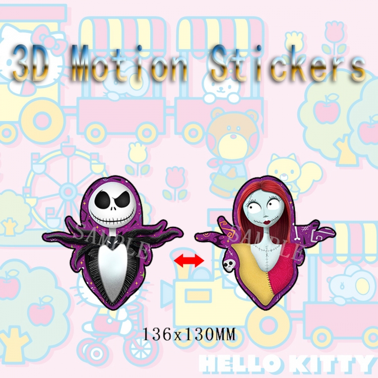 Hello Kitty  3D HD variable map car computer animation stickers price for 2 pcs