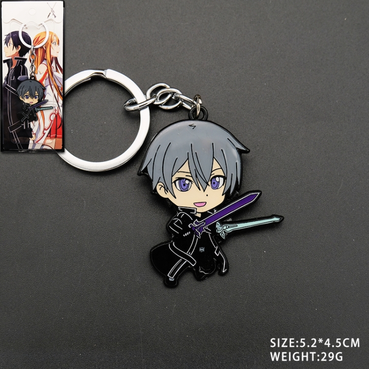 Sword Art Online Metal key chain pendant around animation price for 5 pcs