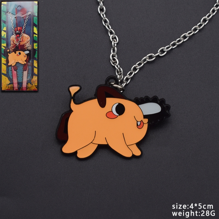 Chainsaw man Animation cartoon metal necklace pendant