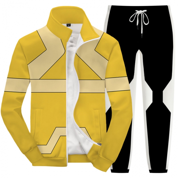 Cyberpunk Anime peripheral long sleeved sweater sports suit from XS to 4XL  MYD-1017