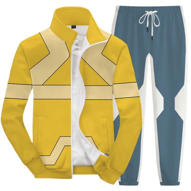 Cyberpunk Anime peripheral long sleeved sweater sports suit from XS to 4XL MYD-1015