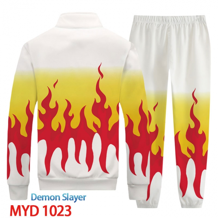 Demon Slayer Kimets Anime peripheral long sleeved sweater sports suit from XS to 4XL MYD-1023