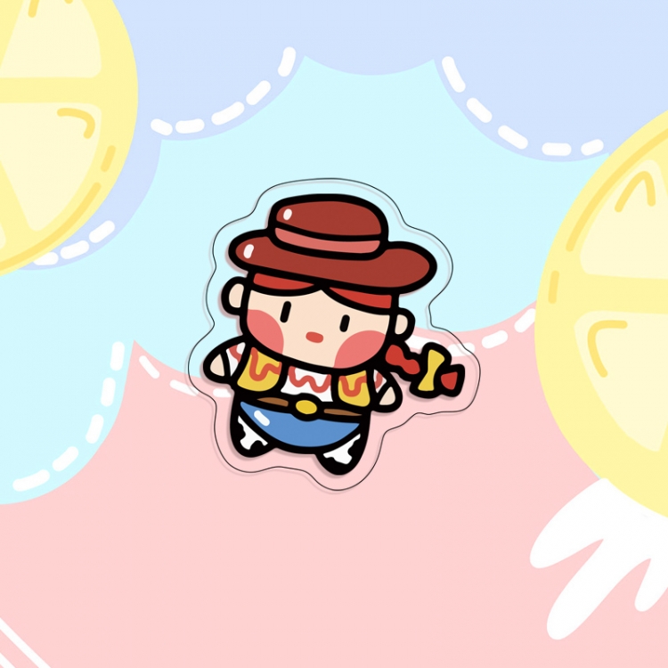 Toy Story Anime acrylic transparent clip PP clip  price for 10 pcs
