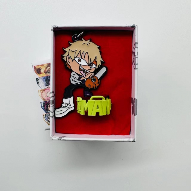 Chainsaw man Cartoon peripheral ring box 2 packs