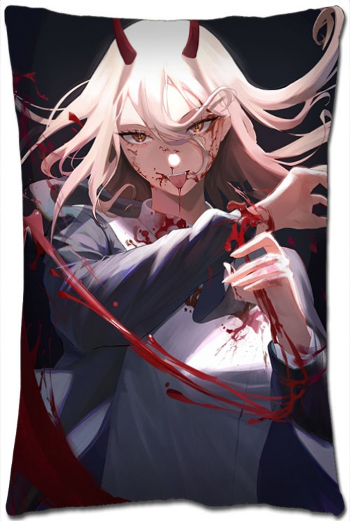 Chainsaw man  Anime double-sided long throw pillow 40X60CM NO FILLING  D3-70