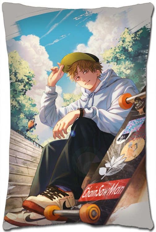 Chainsaw man Anime double-sided long throw pillow 40X60CM NO FILLING D3-43