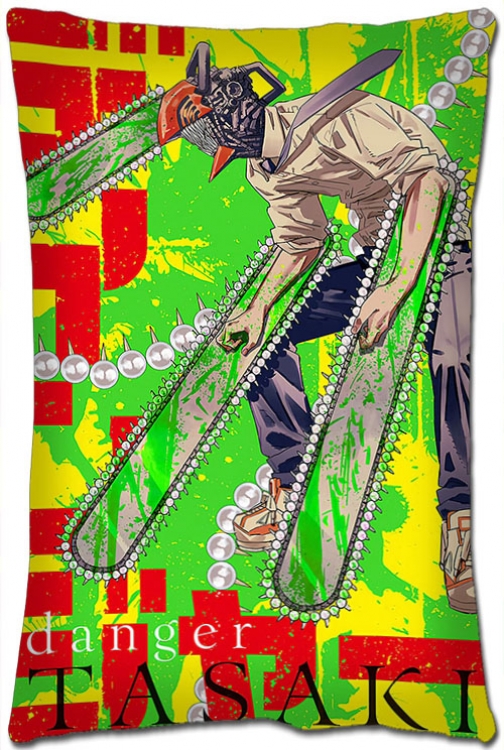 Chainsaw man Anime double-sided long throw pillow 40X60CM NO FILLING D3-52