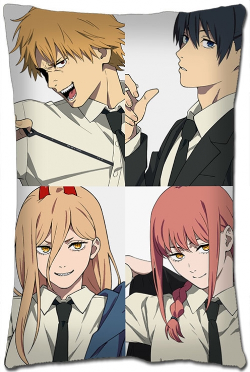 Chainsaw man Anime double-sided long throw pillow 40X60CM NO FILLING D3-1