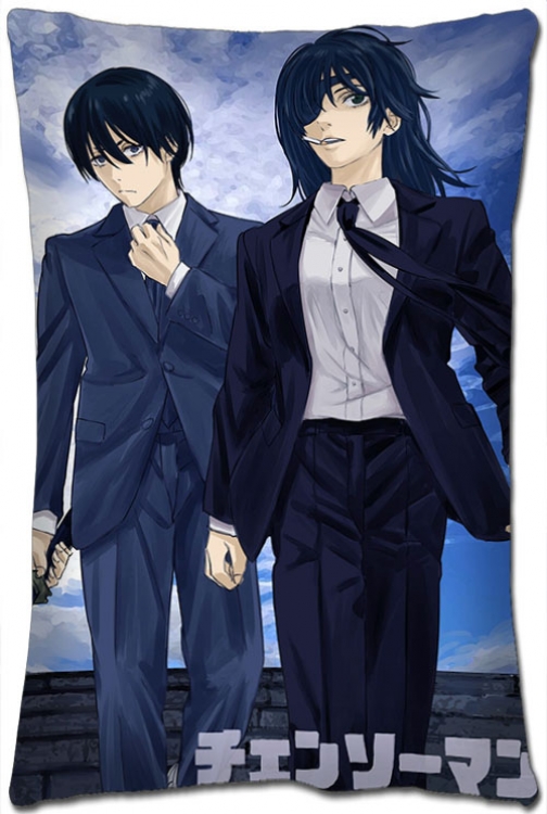 Chainsaw man Anime double-sided long throw pillow 40X60CM NO FILLING  D3-64