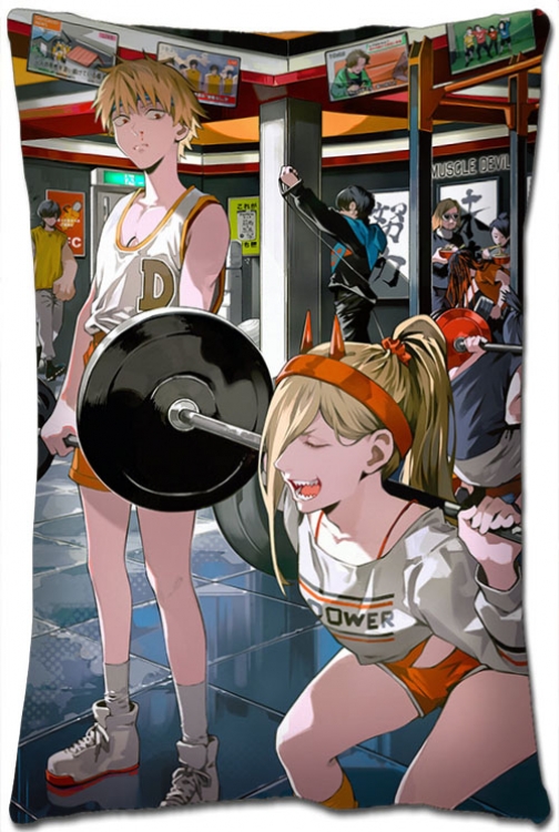 Chainsaw man Anime double-sided long throw pillow 40X60CM NO FILLING  D3-17