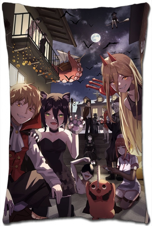 Chainsaw man Anime double-sided long throw pillow 40X60CM NO FILLING D3-28