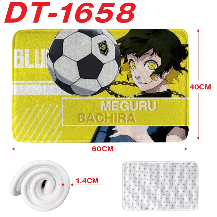 BLUE LOCK Animation full-color carpet floor mat 40x60X1.4cm DT-1658