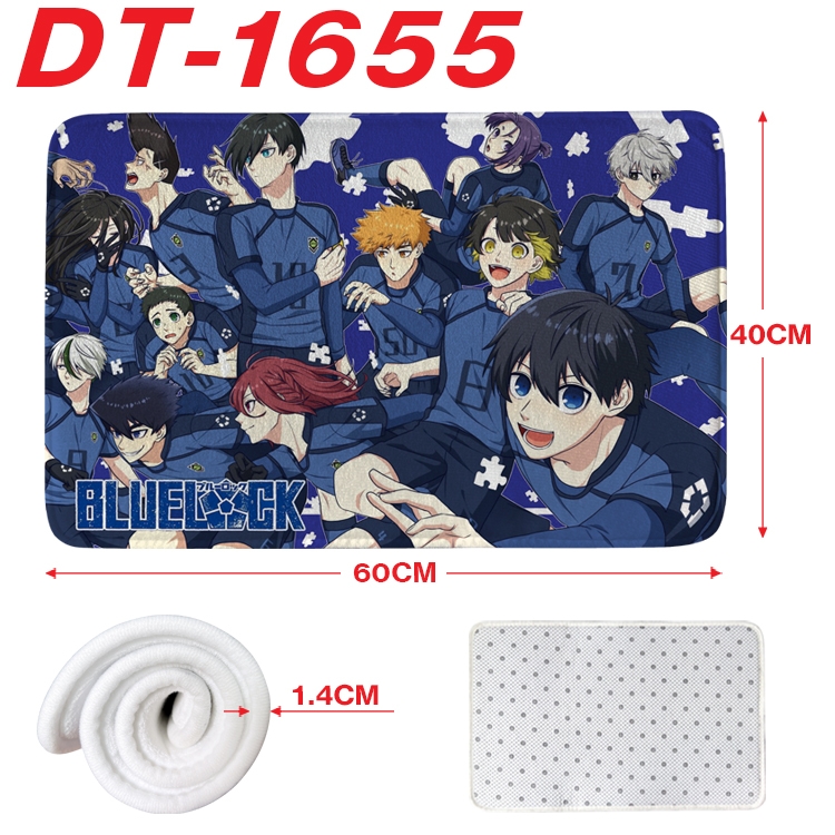 BLUE LOCK Animation full-color carpet floor mat 40x60X1.4cm DT-1655