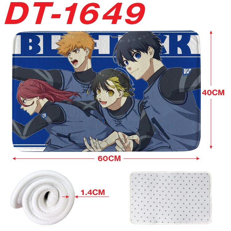 BLUE LOCK Animation full-color carpet floor mat 40x60X1.4cm DT-1649
