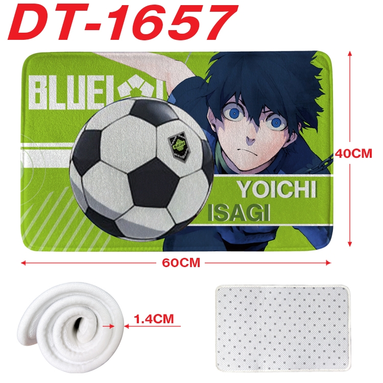 BLUE LOCK Animation full-color carpet floor mat 40x60X1.4cm DT-1657