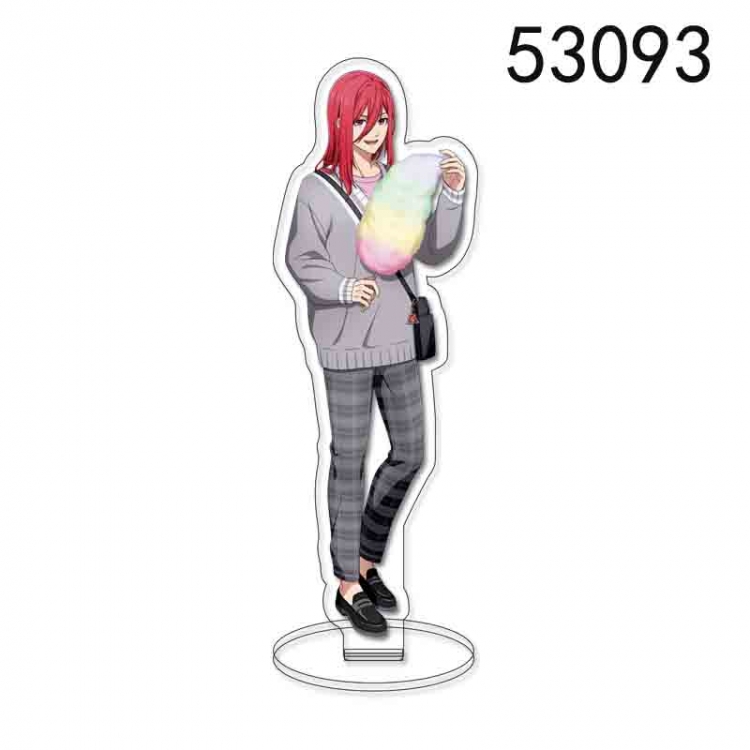 BLUE LOCK Anime characters acrylic Standing Plates Keychain 15CM 53093