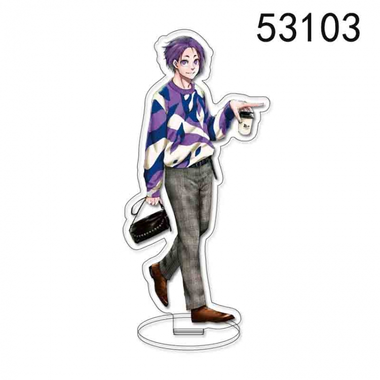 BLUE LOCK Anime characters acrylic Standing Plates Keychain 15CM 53103