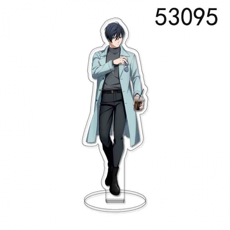 BLUE LOCK Anime characters acrylic Standing Plates Keychain 15CM 53095