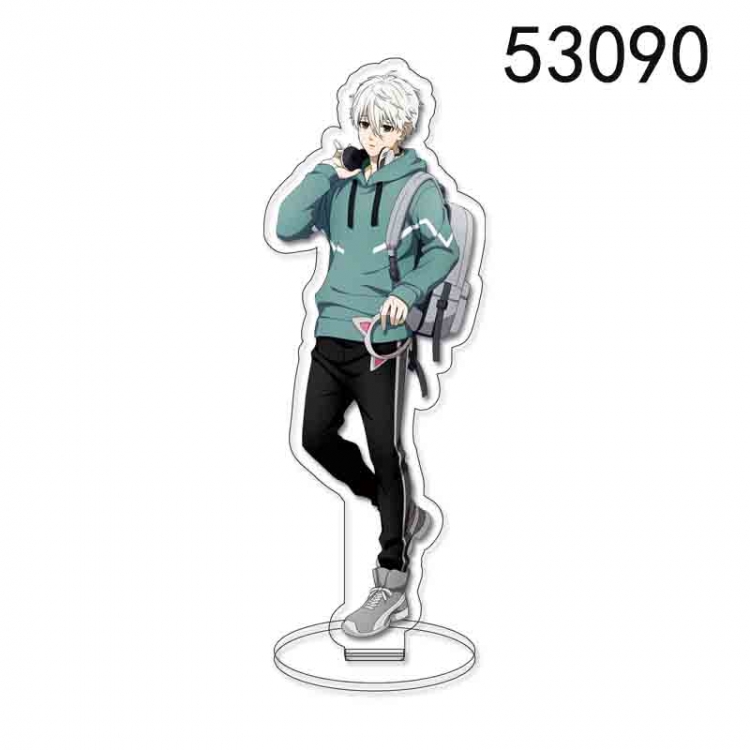 BLUE LOCK Anime characters acrylic Standing Plates Keychain 15CM 53090