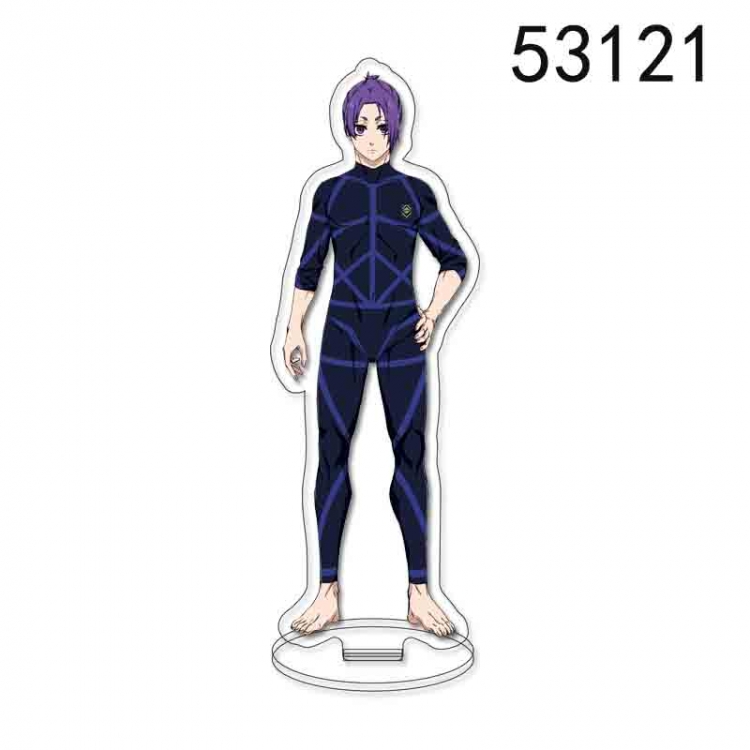 BLUE LOCK Anime characters acrylic Standing Plates Keychain 15CM 53121
