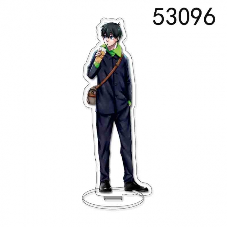 BLUE LOCK Anime characters acrylic Standing Plates Keychain 15CM 53096