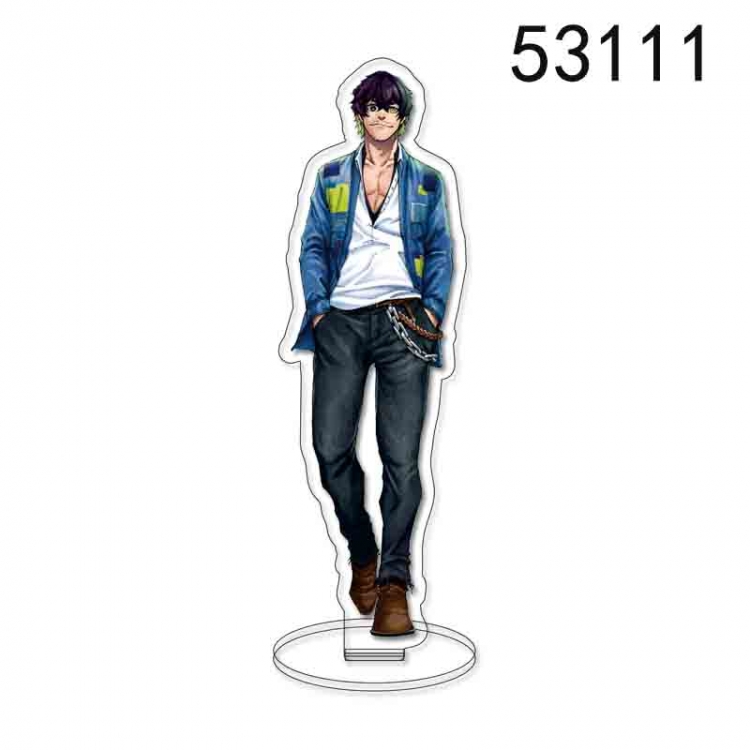 BLUE LOCK Anime characters acrylic Standing Plates Keychain 15CM 53111