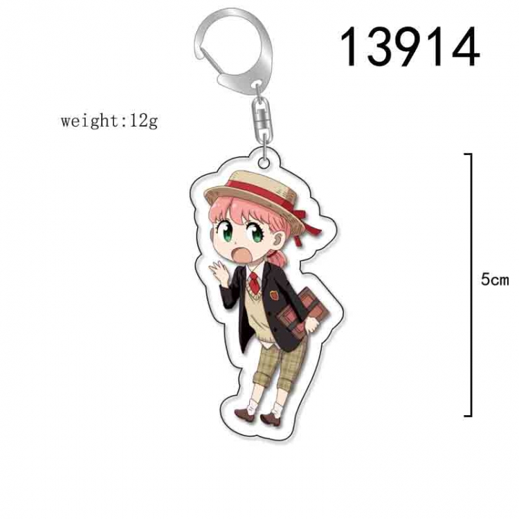 SPY×FAMILY Anime Acrylic Keychain Charm price for 5 pcs