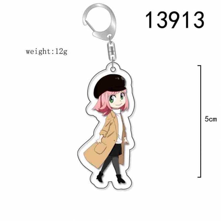 SPY×FAMILY Anime Acrylic Keychain Charm price for 5 pcs 13913