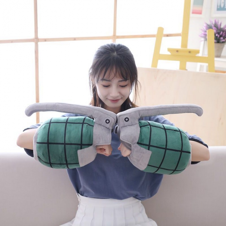My Hero Academia Handgrenade pillow plush toy doll cushion birthday gift 20X28 0.5KG price for  3 pairs