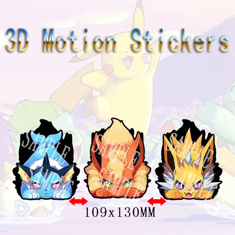 3D HD variable map car computer animation stickers price for 2 pcs