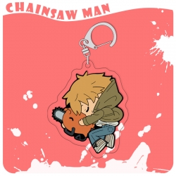Chainsaw man acrylic pendant b...