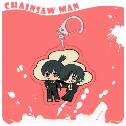 Chainsaw man acrylic pendant b...