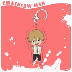 Chainsaw man acrylic pendant b...