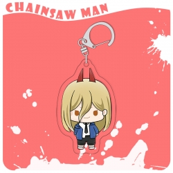 Chainsaw man acrylic pendant b...