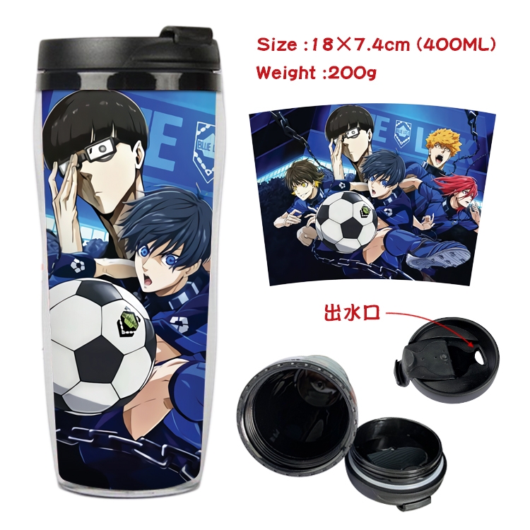 BLUE LOCK Starbucks Leakproof Insulation cup Kettle 18X7.4CM 400ML