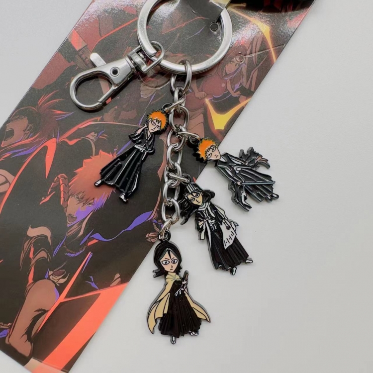 Bleach Animation cartoon key chain schoolbag pendant style D