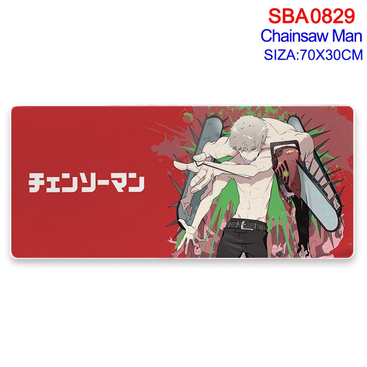 Chainsaw man Animation peripheral lock mouse pad 70X30cm SBA-829