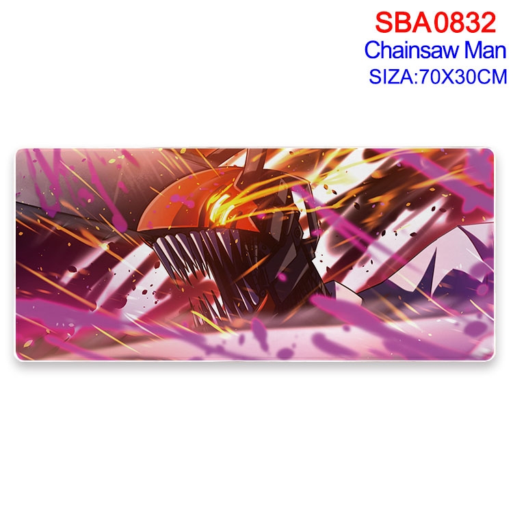 Chainsaw man Animation peripheral lock mouse pad 70X30cm  SBA-832