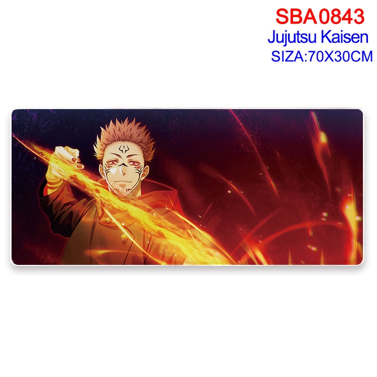 Jujutsu Kaisen Animation peripheral lock mouse pad 70X30cm  SBA-843