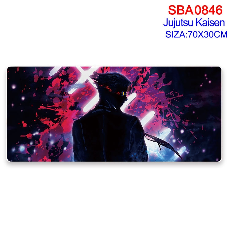 Jujutsu Kaisen Animation peripheral lock mouse pad 70X30cm  SBA-846